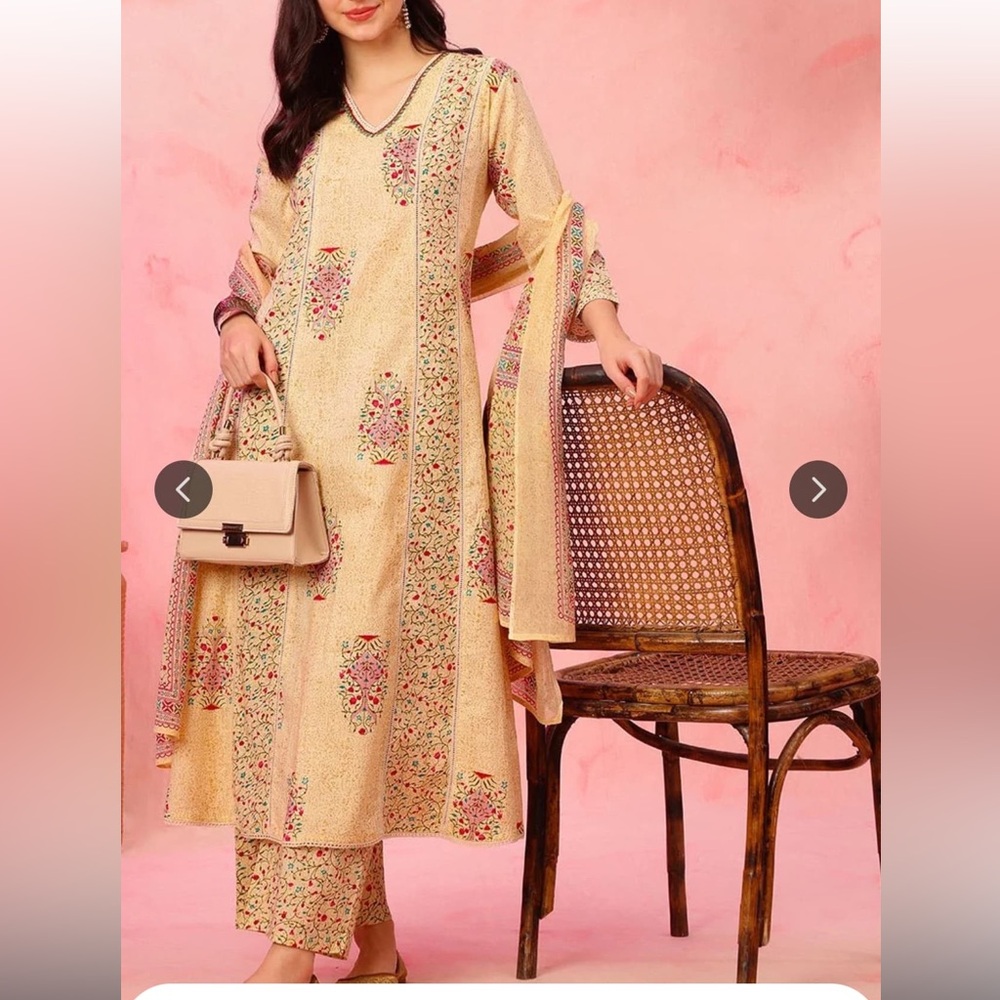 Elegant Indian Blue Women's salwar kameez Dress